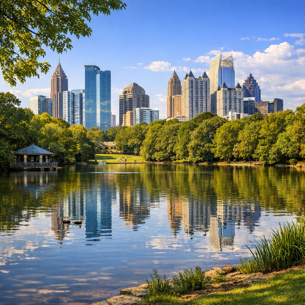 Exploring Atlanta’s Green Spaces: A Guide to the City’s Top Parks and Attractions