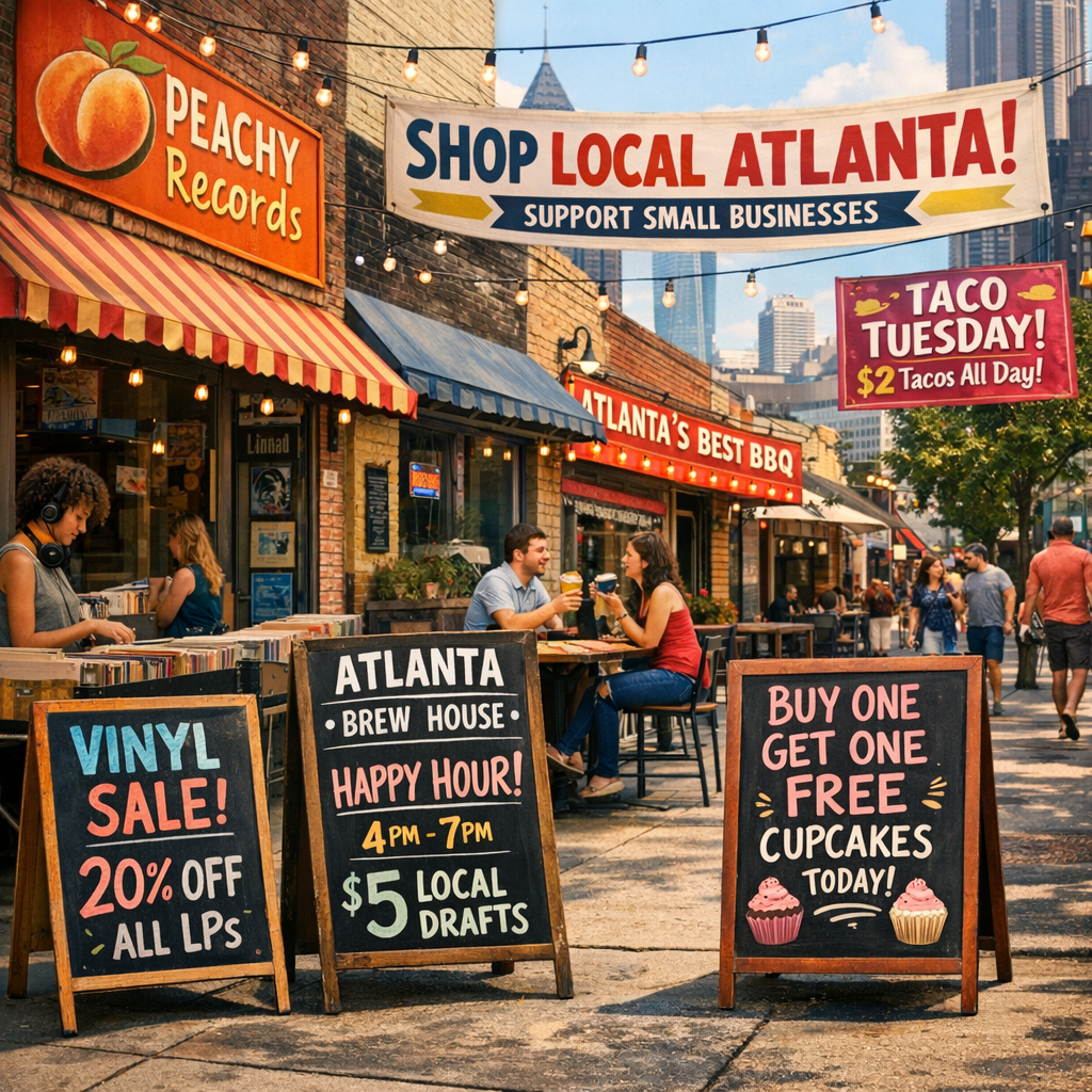 Discover Exclusive Deals at Atlanta’s Local Favorites
