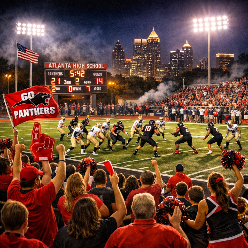 Atlanta’s Football Scene: From High School Gridirons to the NFL